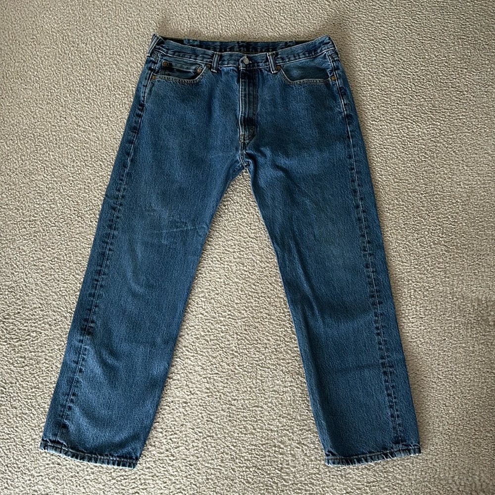 Mens Levi 505 jeans